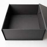 Foldable Cardboard Gift Box Easy Attach for Holiday Packaging Black