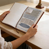 PU Leather Bible Study Journal A5 Hardcover Christian Prayer Planner
