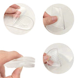 Adjustable Heel Insoles Heel Wedge Corrective Inserts for Over Pronation and Supination