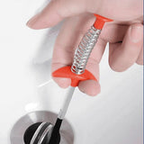 9-Piece Drain Clog Remover and Cleaner Tool Set for Sink and Tub