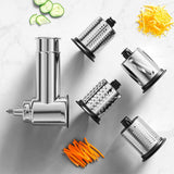 Slicer Shredder & Juicer Attachments Compatible with KitchenAid Style 1