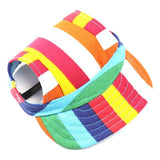Pet Baseball Cap with Ear Holes Adjustable Strap for Dogs Cats Rainbow