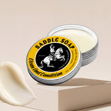 2PCS Leather Boot Care Kit Mink Oil & Saddle Soap for Leather Cleaning & Leather Boots