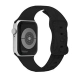 For Apple Watch Dandelion Floral Watch Band Replacement Strap Black