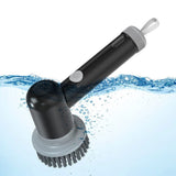 Cordless Electric Spin Scrubber with 4 Replaceable Brush Heads for Deep Cleaning