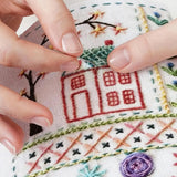 Sewing Kit for Beginners Embroidery Stitch Set with Instruction Manual