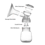 Electric Dual Breast Pump LCD Display Breastfeeding Pump 3 Modes Nursing Breast Milk Pump Blue