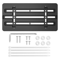 Universal License Plate Bracket Holder Front License Plate Mounting Kit for Cars and Trucks