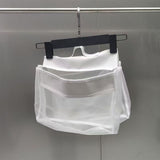 2 Compartments Bath Toy Storage Organizer for Bathtub