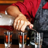 12Pcs Liquor Pour Spout With Dust Caps - Bottle Pourers for Alcohol Silver
