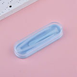6PCS Contact Lens Tweezers Stick Inserter Remover Tool Kit Tip Storage Case Box Set Blue