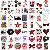 50 Pcs Aesthetic Downtown Girls Vinyl Waterproof Stickers Pack