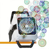 40-Hole Automatic Bubble Machine with LED Lights for Parties Weddings Outdoor Play