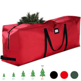 Christmas Tree Storage Bag for Artificial Tree Holiday Storage Red