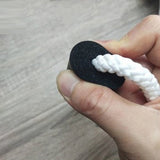 Sock Wearing Helper with Adjustable Cord Easy On Sock Slider for Socks Stockings