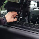 Adjustable Pet Gate for Cars SUVs Hatchbacks Iron 90-145cm