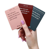 150Pcs Life Story Interview Kit Cards Tales Life Life Story Interview Kit for Family Game