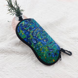 Sunglasses Soft Case Zipper Eyeglass With Belt Clip Travel Case Bag Style 1