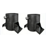 2Pcs 15 Gallon Potato Grow Bags with Unique Harvest Window & Visible Window