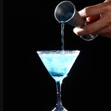 Stainless Steel Double Jigger 30ml 60ml Cocktail Bar Measuring Cup for Bartending Silver