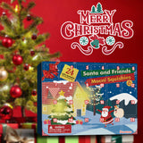 24 Days Christmas Countdown Advent Calendar with 24 Toys Christmas Gift Xmas Gift