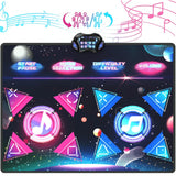 Dance Mat for 2-Player Electronic Dancing Pad Floor Game