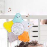 Kids Projection Night Light Plush Toy with Soothing Music for Better Sleep Style 1