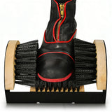 Boot Scraper Brush Doormat for Outdoor Shoe Cleaning