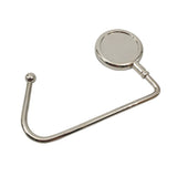 4 PCS 30mm Metal Straight Hooks for Christmas Stockings and Bags Silver