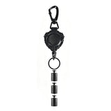 2PCS Anti Theft Phone Strap with Tether Carabiner Retractable Lanyard Outdoor