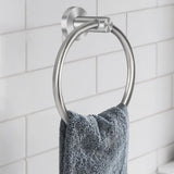 4 Pcs Stainless Steel Bathroom Hardware for Bathroom Wall Mounted Silver