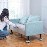 Universal Furniture Mover Wheel Set with Sliding Base and Lifting Rod