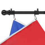 Outside House Flag Pole Kit Metal Porch Flagpole with Bracket