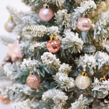 33Pcs Christmas Tree Baubles – Decorations for Holiday Party and Wedding