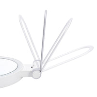 Double-Sided 1X/30X Magnifying Foldable Makeup Mirror with 3 Color Lights