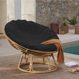 140cm Water-Resistant Papasan Cushion Cover Round Chair Protector