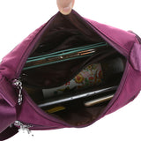 Multifunctional Casual Crossbody Shoulder Bag Handbags for Women Purple