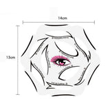 4 Sheets Eyeliner Stencil Quick Makeup Guide for Makeup