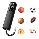 Electric Ball Pump with LCD Display and Flashlight for Basketball Soccer Football
