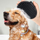 2PCS Pet Grooming Tools Double-Sided Brush for Shedding and Bathing for Short/Long Haired Dogs Cats Black