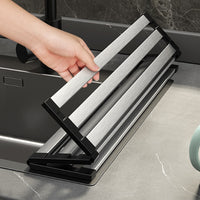 Foldable Over Sink Drying Drainer Stainless Steel Dish Rack for Kitchen
