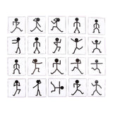 Sports Small Wooden Man Toys Educational Toys for Children