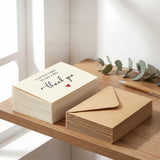 40 PCS Holiday Thank You Greeting Cards with Envelopes and Seal Stickers