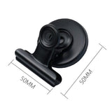 12 PCS Metal Fridge Clips for Photo Plan Refrigerator Clips for Home School Office Black
