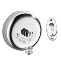 9FT Stainless Steel Retractable Clothesline – Indoor Bathroom Drying