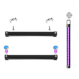 2 Pcs Black Light Bar for Fluorescent Tapestry Poster Body Paint Glow Party