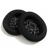 Replacement Cushion Ear Pads Compatible With Steel Series Arctis 1 3 5 7 9 Pro Gaming Headset White Grid Pattern