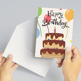 24 Pack Blank Birthday Cards with Envelopes