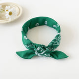 3 PCS Vintage Paisley Bandanas for Head Neck Wrist and Hair