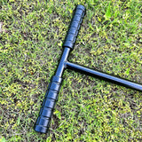 Lawn Aerator with 18 Steel Tines Manual Lawn Aerator Tool for Garden